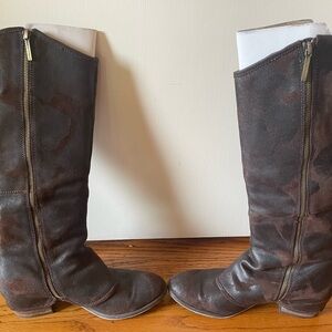 Donald Pliner Brown Leather Boots
